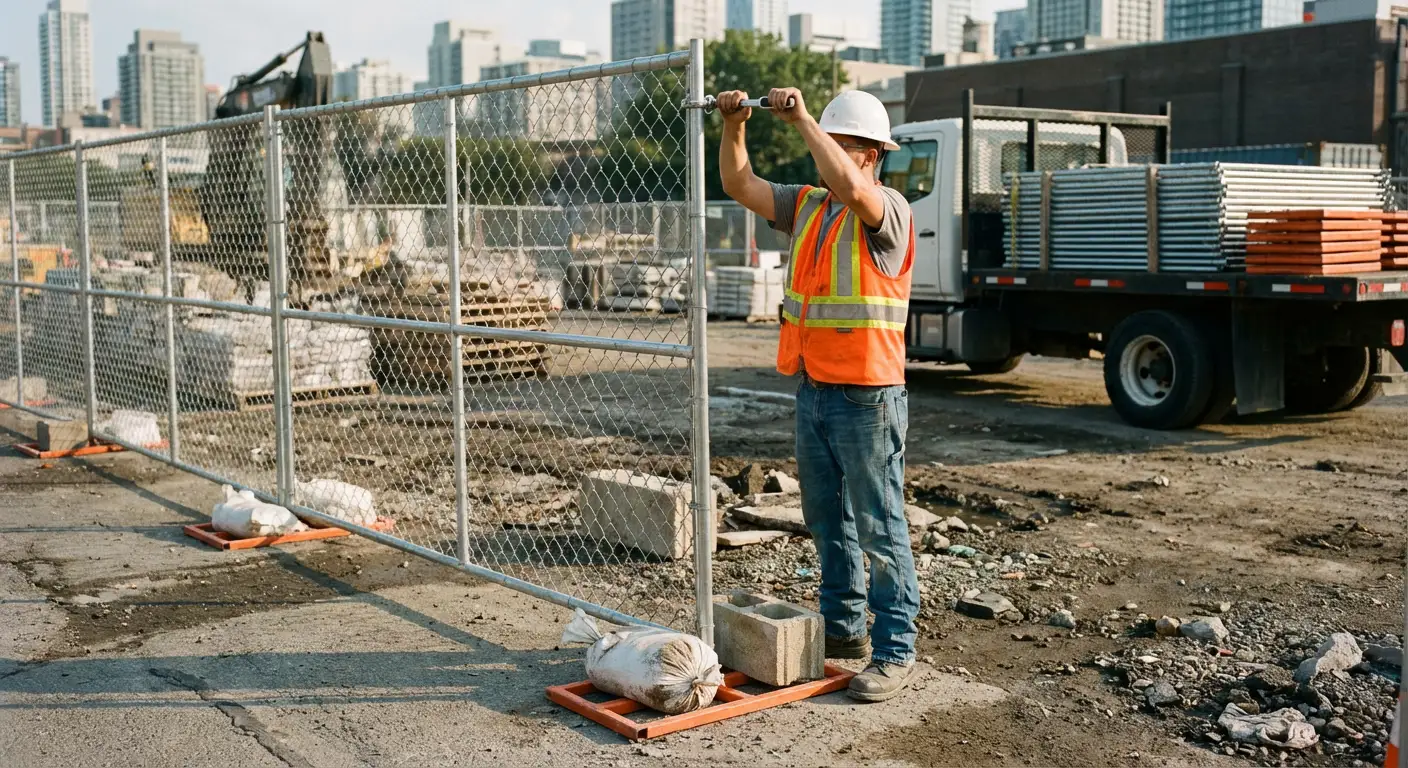Temporary Fence Rental in Lodi