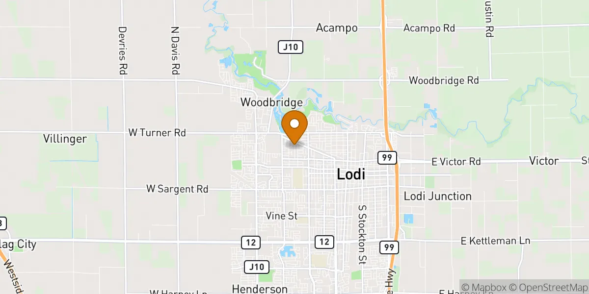  neighborhood map in Lodi, CA