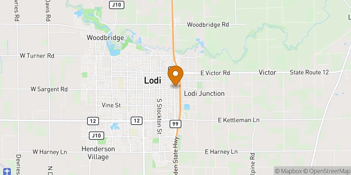  neighborhood map in Lodi, CA