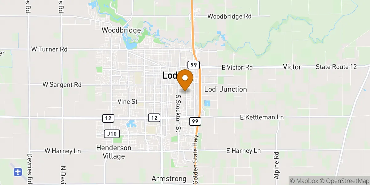  neighborhood map in Lodi, CA