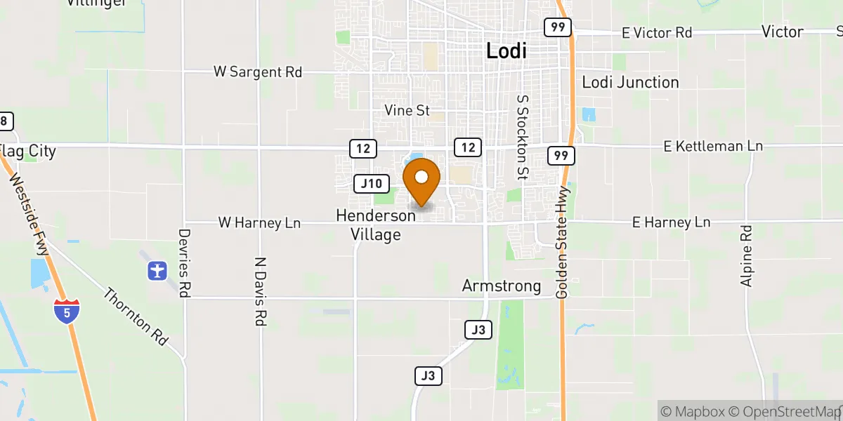  neighborhood map in Lodi, CA