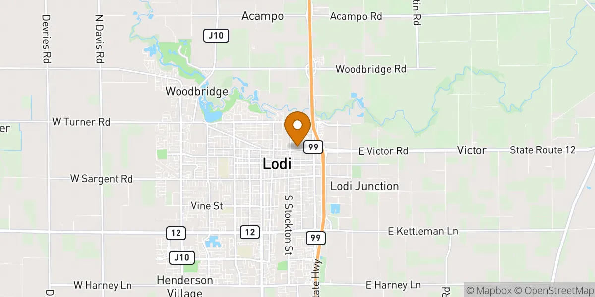  neighborhood map in Lodi, CA