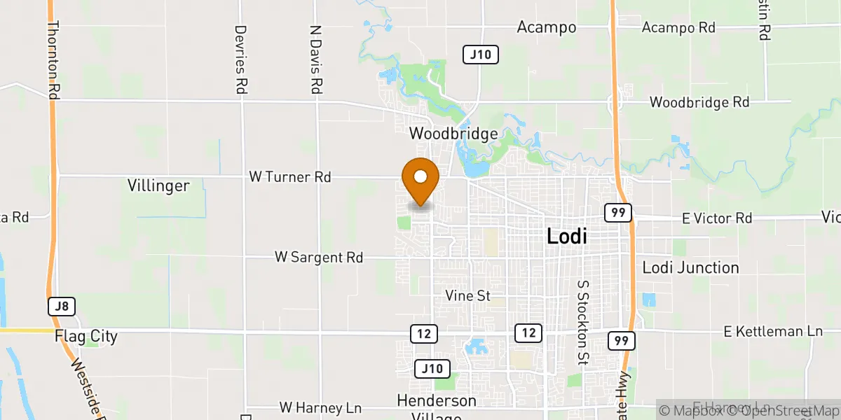  neighborhood map in Lodi, CA