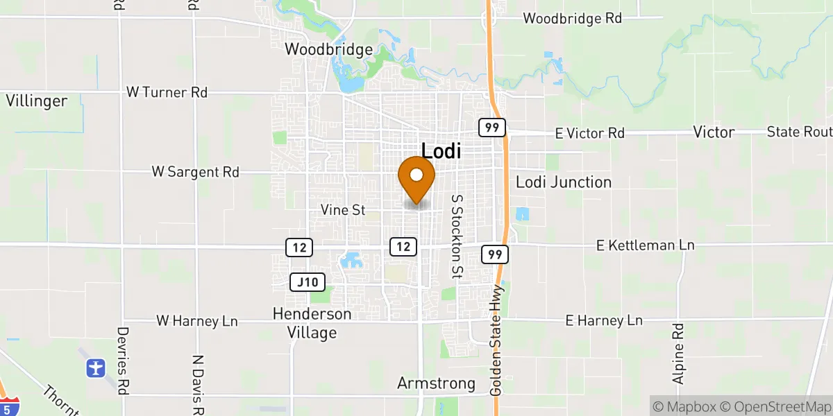  neighborhood map in Lodi, CA