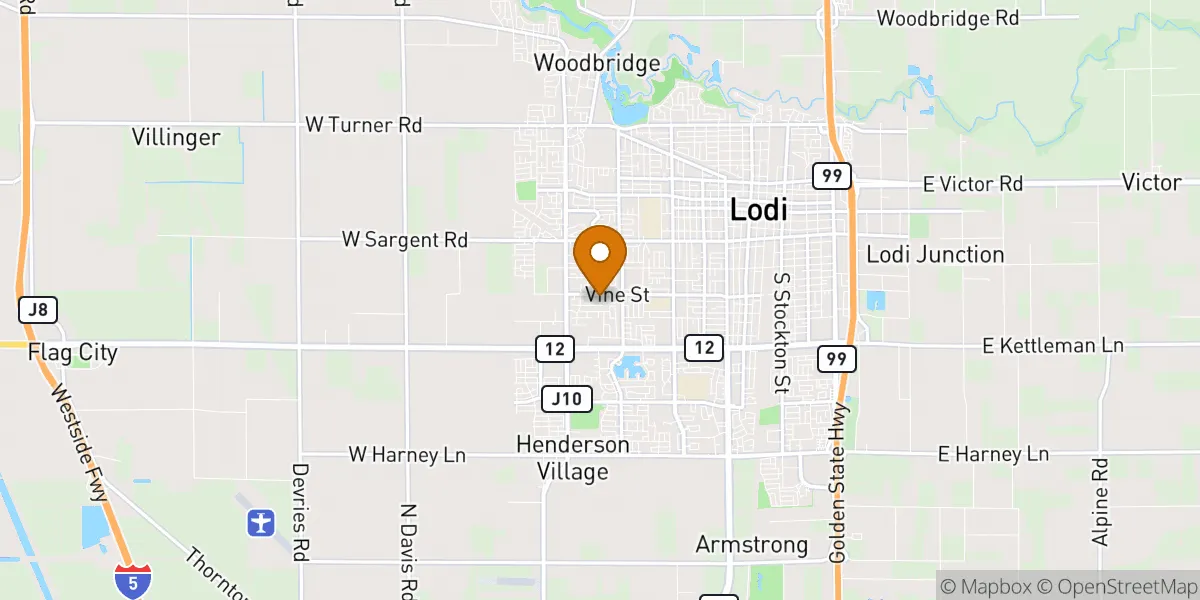  neighborhood map in Lodi, CA