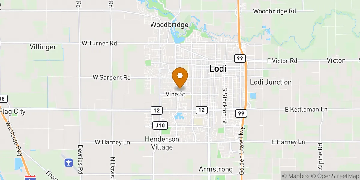  neighborhood map in Lodi, CA