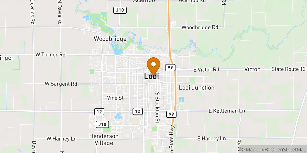  neighborhood map in Lodi, CA